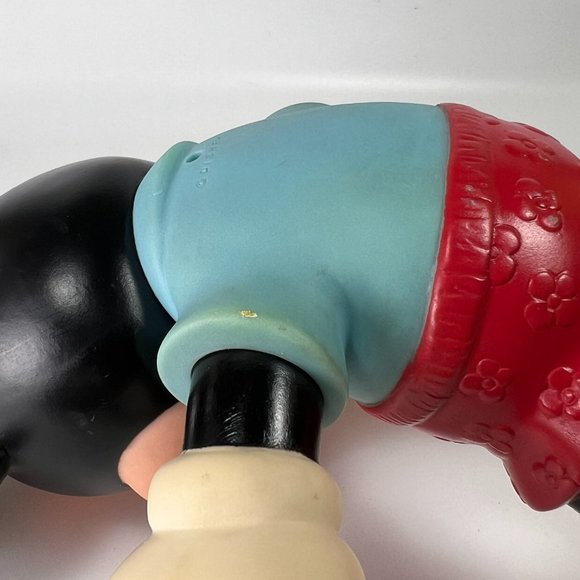 Vtg Disney Baby Mickey Mouse Toy Figure Floating Tub Pool Plastic - Picture 8 of 11